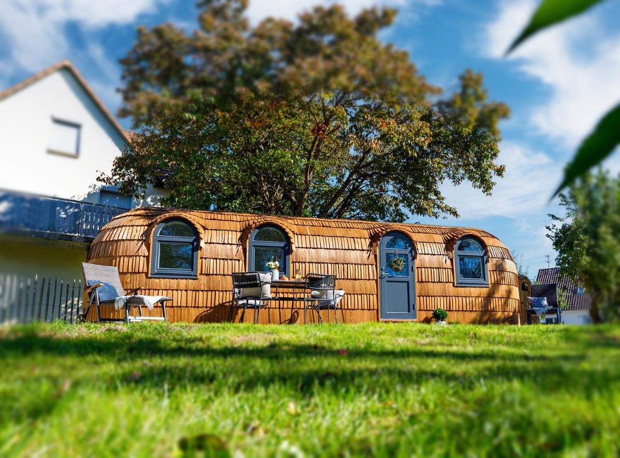 Auszeitgarten - Urlaub Im Tinyhaus Im Herzen Von Oberschwaben Aulendorf Esterno foto