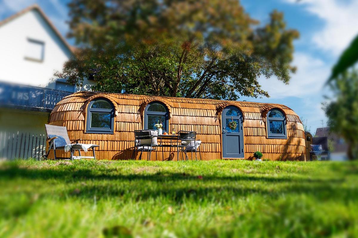 Auszeitgarten - Urlaub Im Tinyhaus Im Herzen Von Oberschwaben Aulendorf Esterno foto